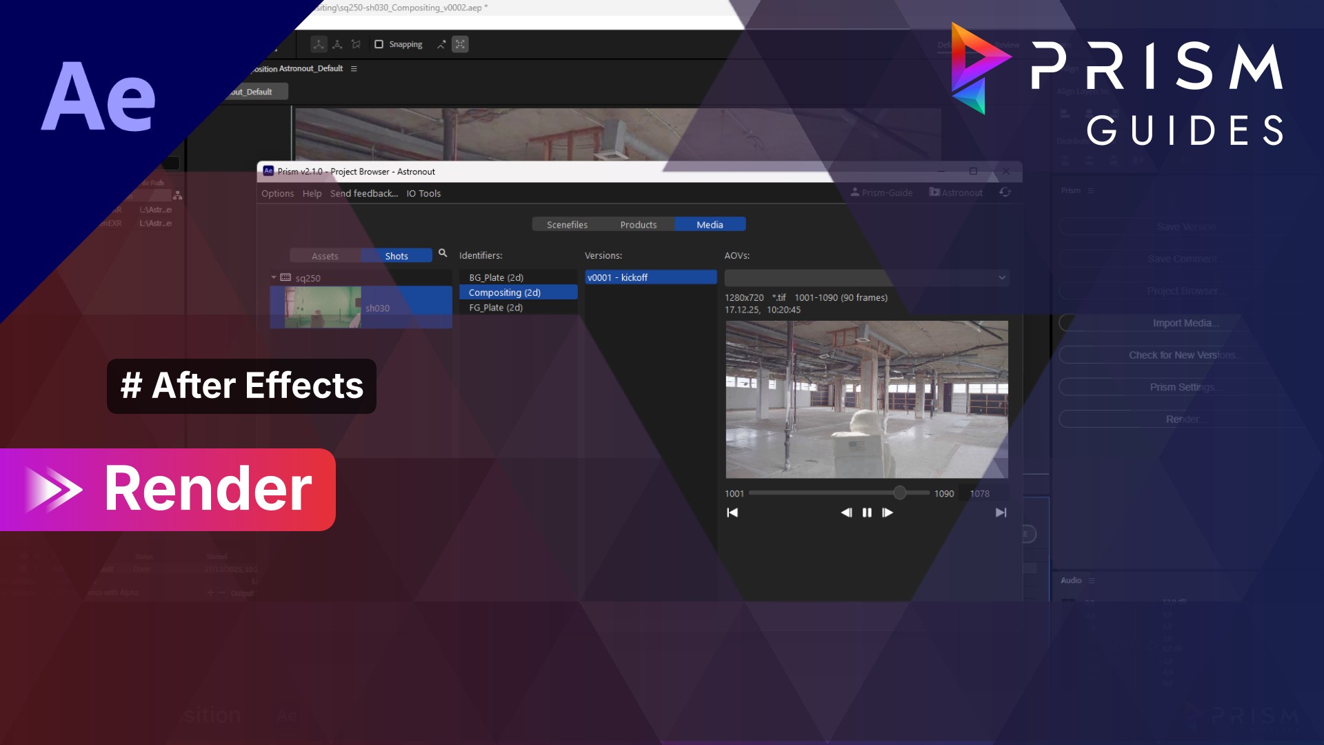 [Thumbnail: After Effects - Render]