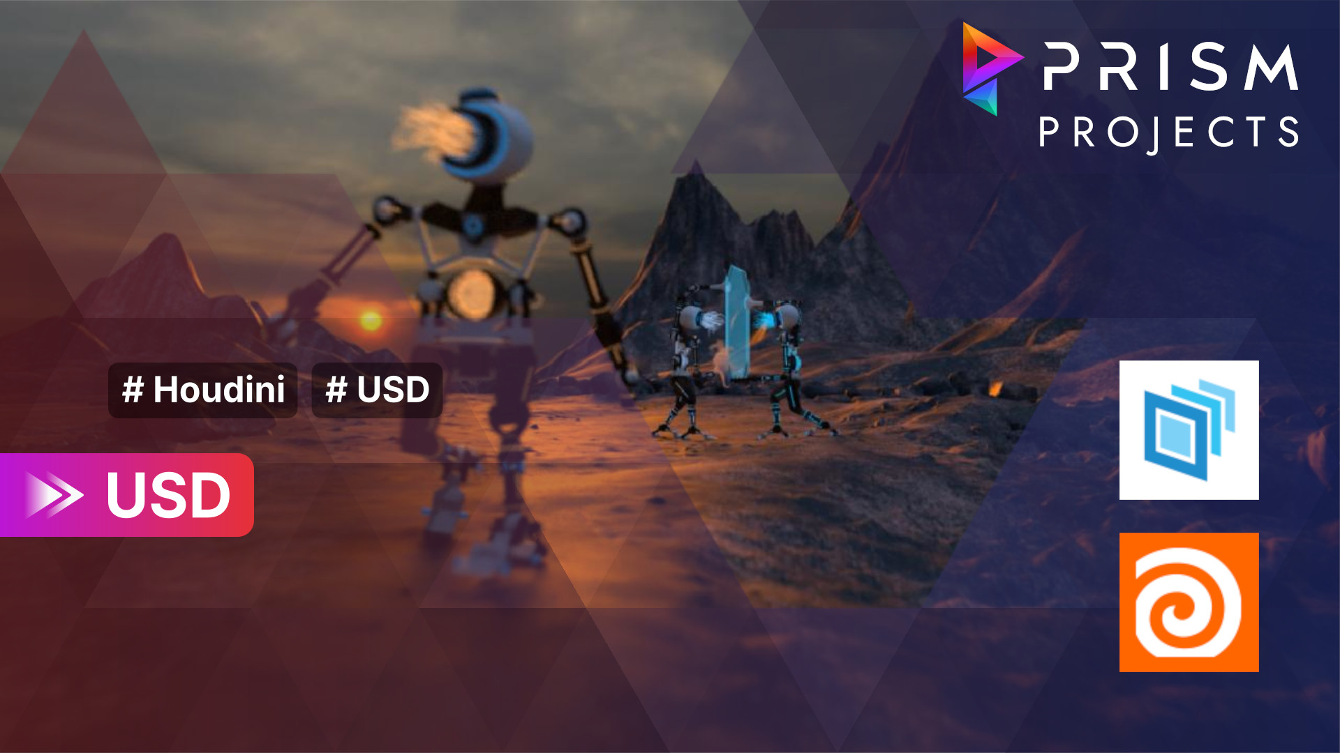 [Thumbnail: Example Project - Houdini USD]
