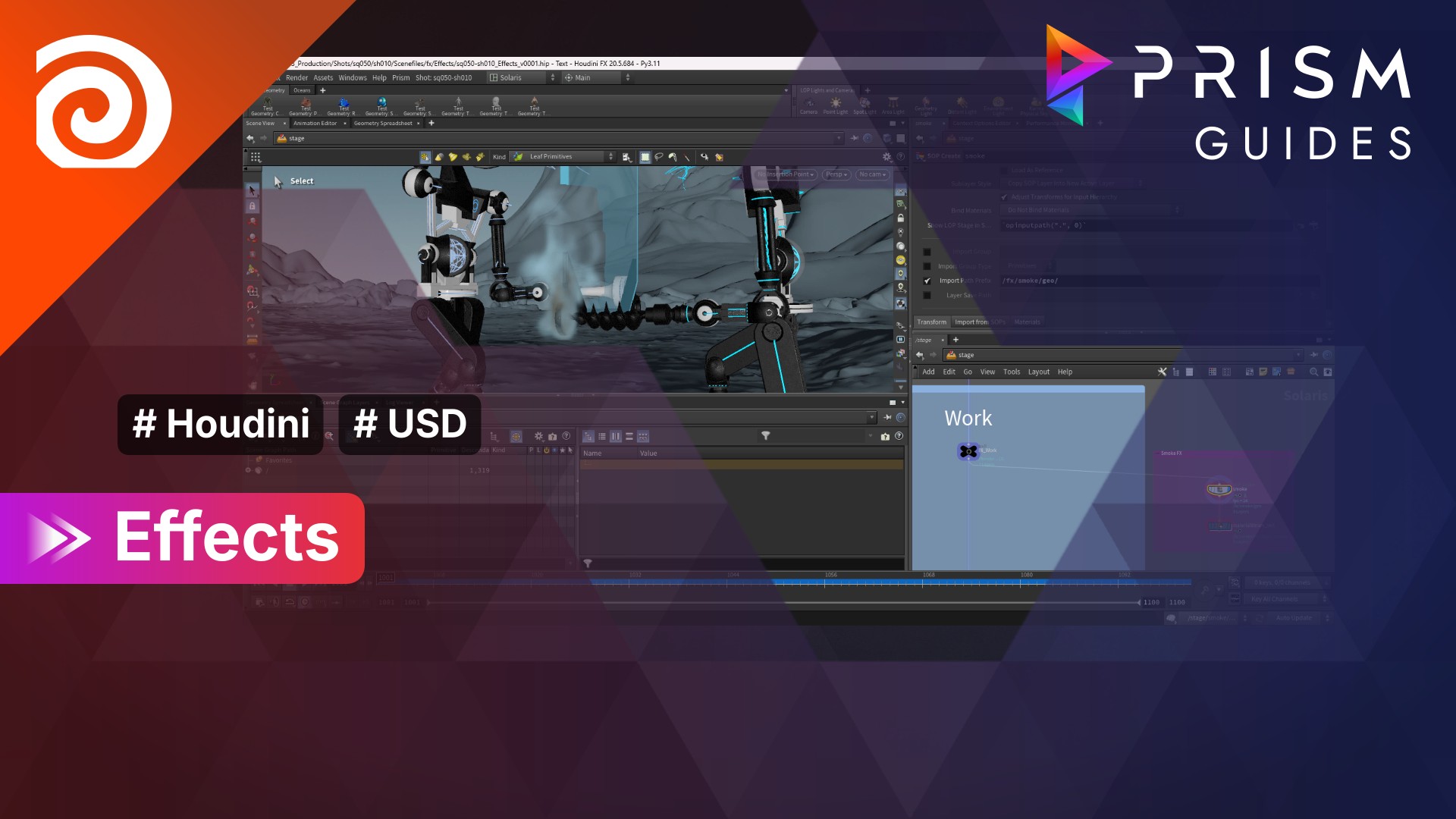 [Thumbnail: Houdini-USD - Effects]