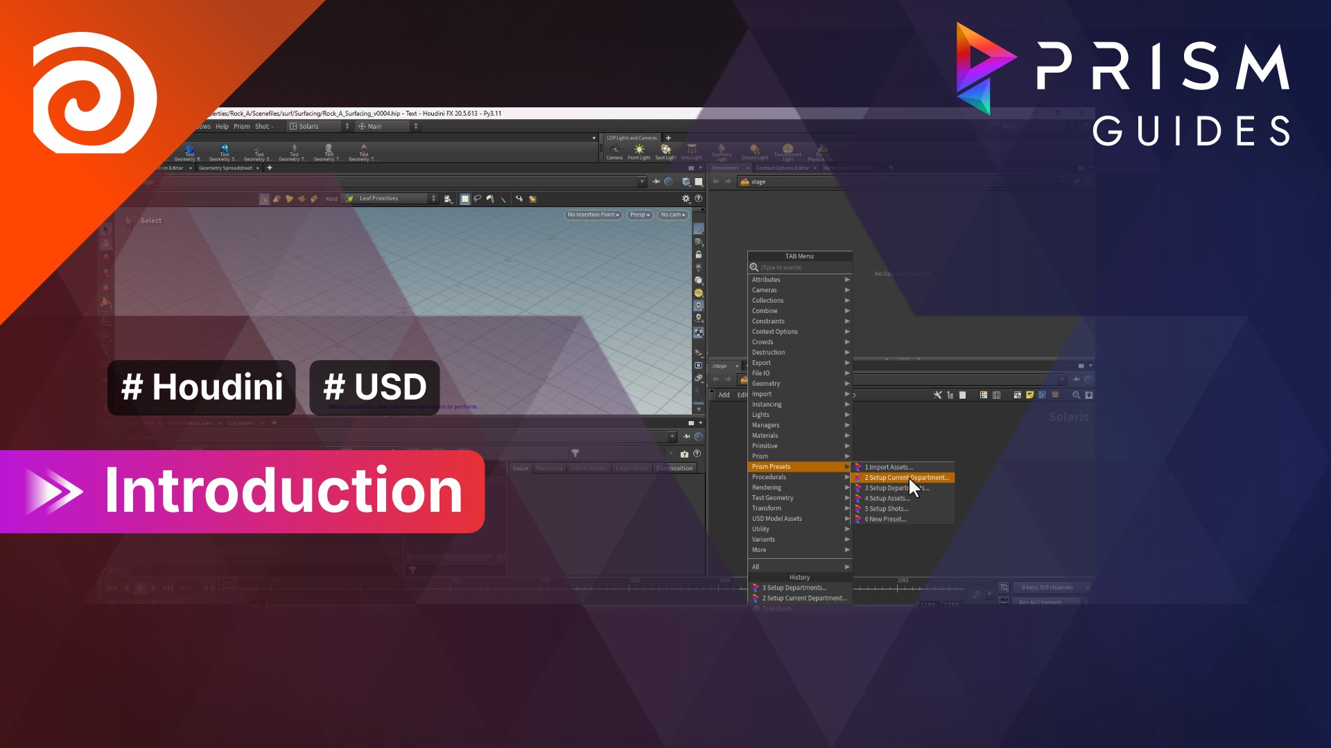 [Thumbnail: Houdini-USD - Introduction]