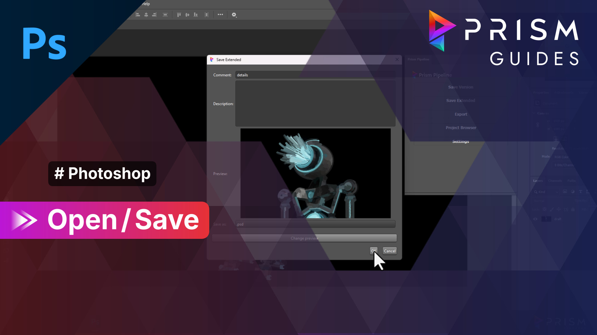 [Thumbnail: Photoshop - Open / Save]