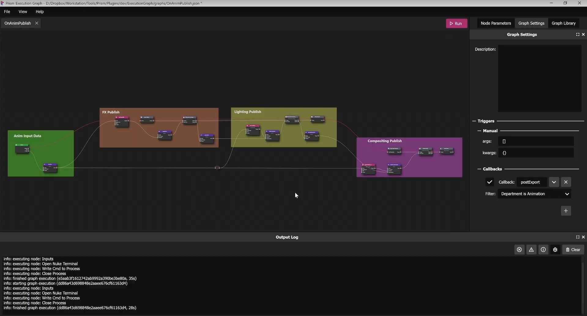 Execution Graph Overview