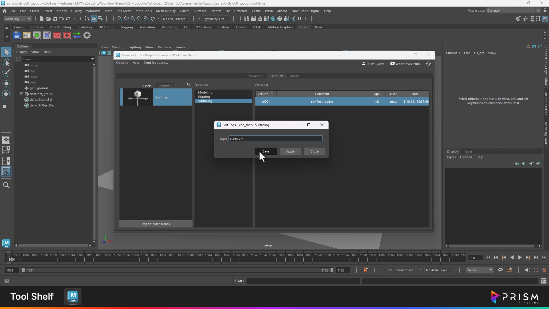 [Tool Shelf - Step 16]