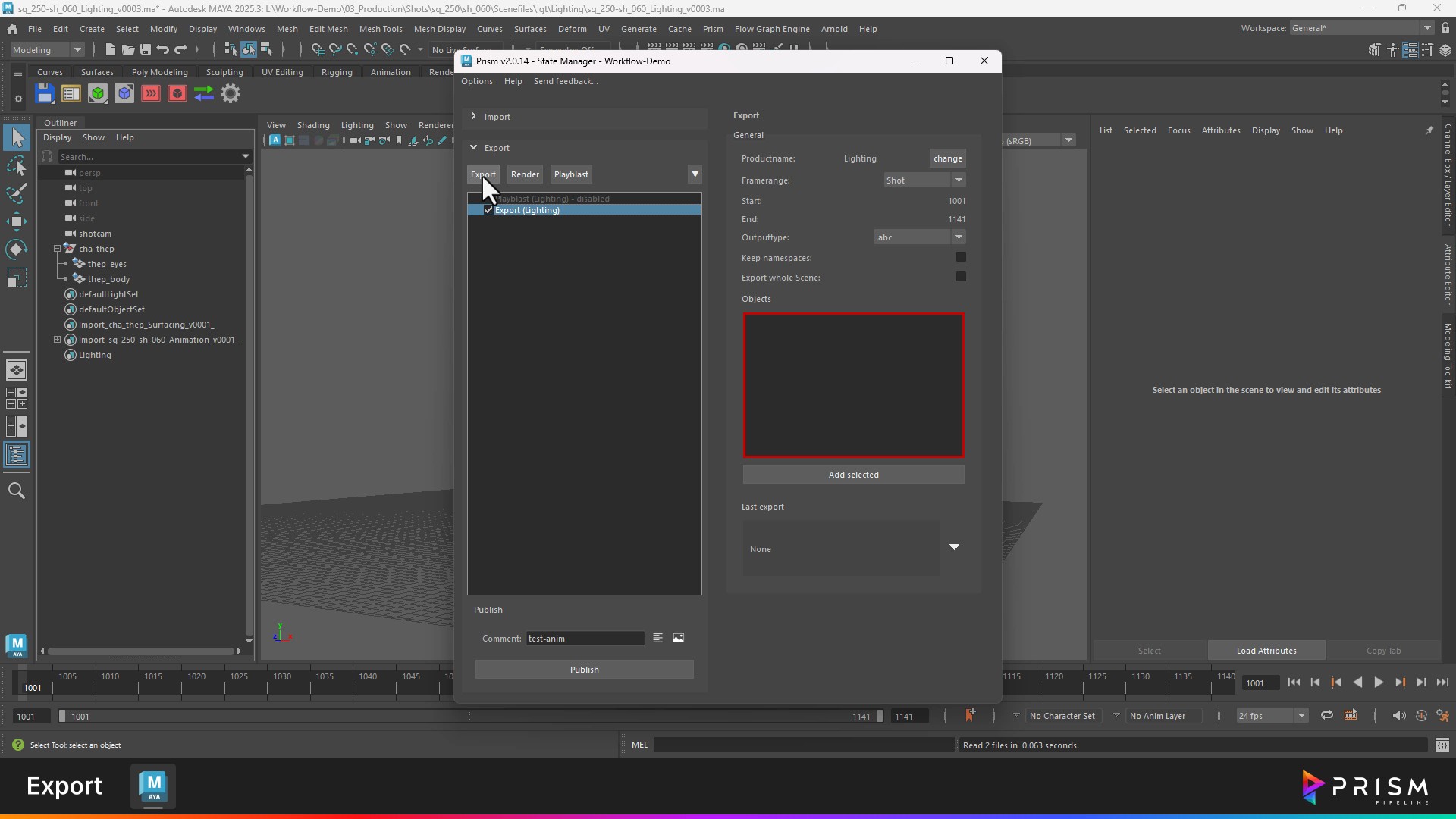 [Export - Step 3]