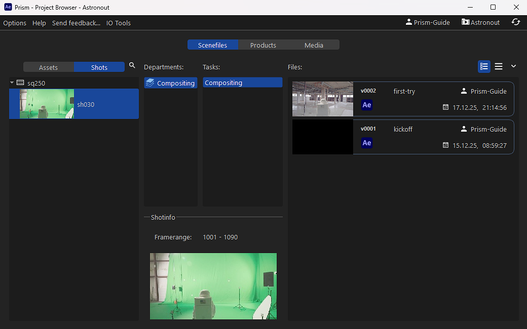 [After Effects - Scenefiles]