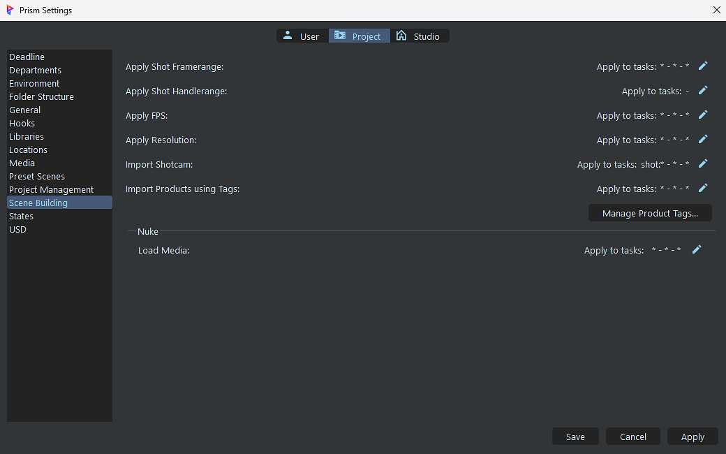 [Scene Building - Nuke Settings]