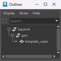[Maya-Alembic - Model Hierarchy]