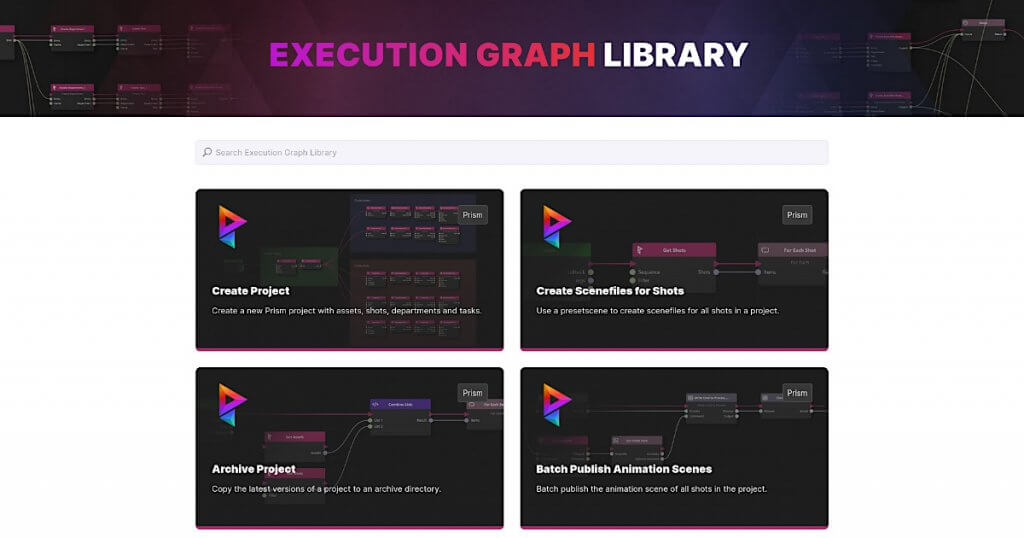 Execution Graph Library | Prism Pipeline